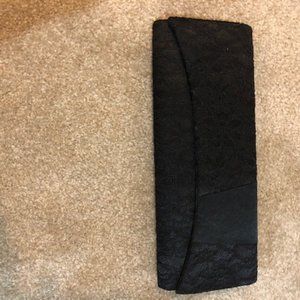 Black Lace Going Out Clutch